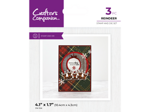 Crafter's Companion Character Embellishement Christmas Stamp & Die Collection