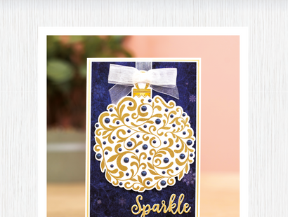 Crafter's Companion Stamp, Die and Stencil Set - Bauble