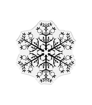 Snowflake Stamp, Die and Stencil Set