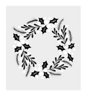 Crafter's Companion Stamp, Die and Stencil Set - Wreath