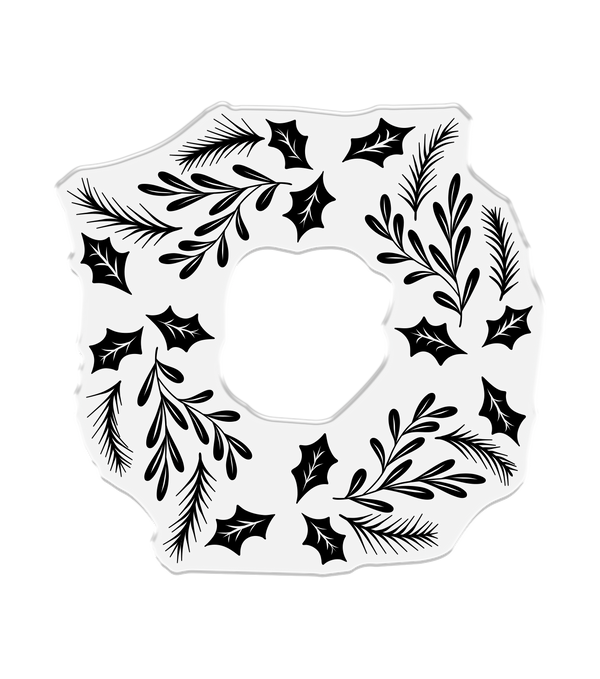 Crafter's Companion Stamp, Die and Stencil Set - Wreath