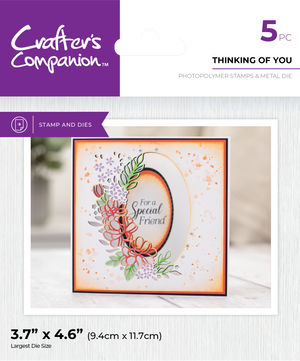 Crafter's Companion Floral Aperture Stamp & Die Collection