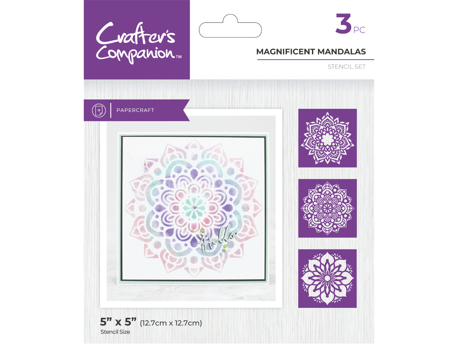 Crafter's Companion Stencils - Magnificent Mandalas