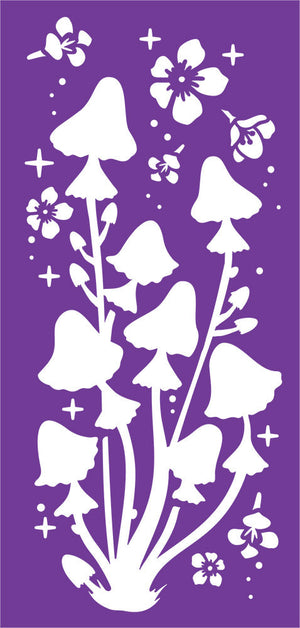 Crafter's Companion Stencil - Meadow Flora