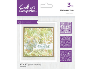 Crafter's Companion Pearl Powder Stencils Collection