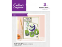 Crafter's Companion Fall Glitter Pastes & Stencils SHOWSTOPPER