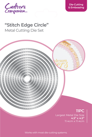 Crafters Companion - Die Cutting & Embossing - Stitch Edge Circle