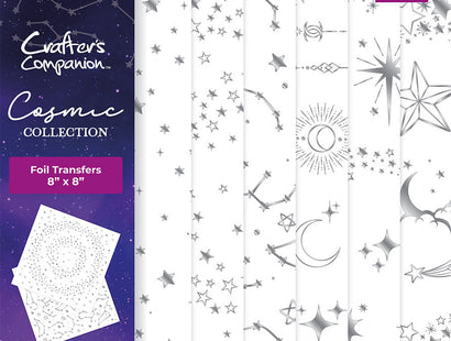 Cosmic Collection 8" x 8" Foil Transfers