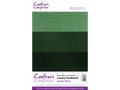 Crafter's Companion A4 Luxury Cardstock Pack - Green