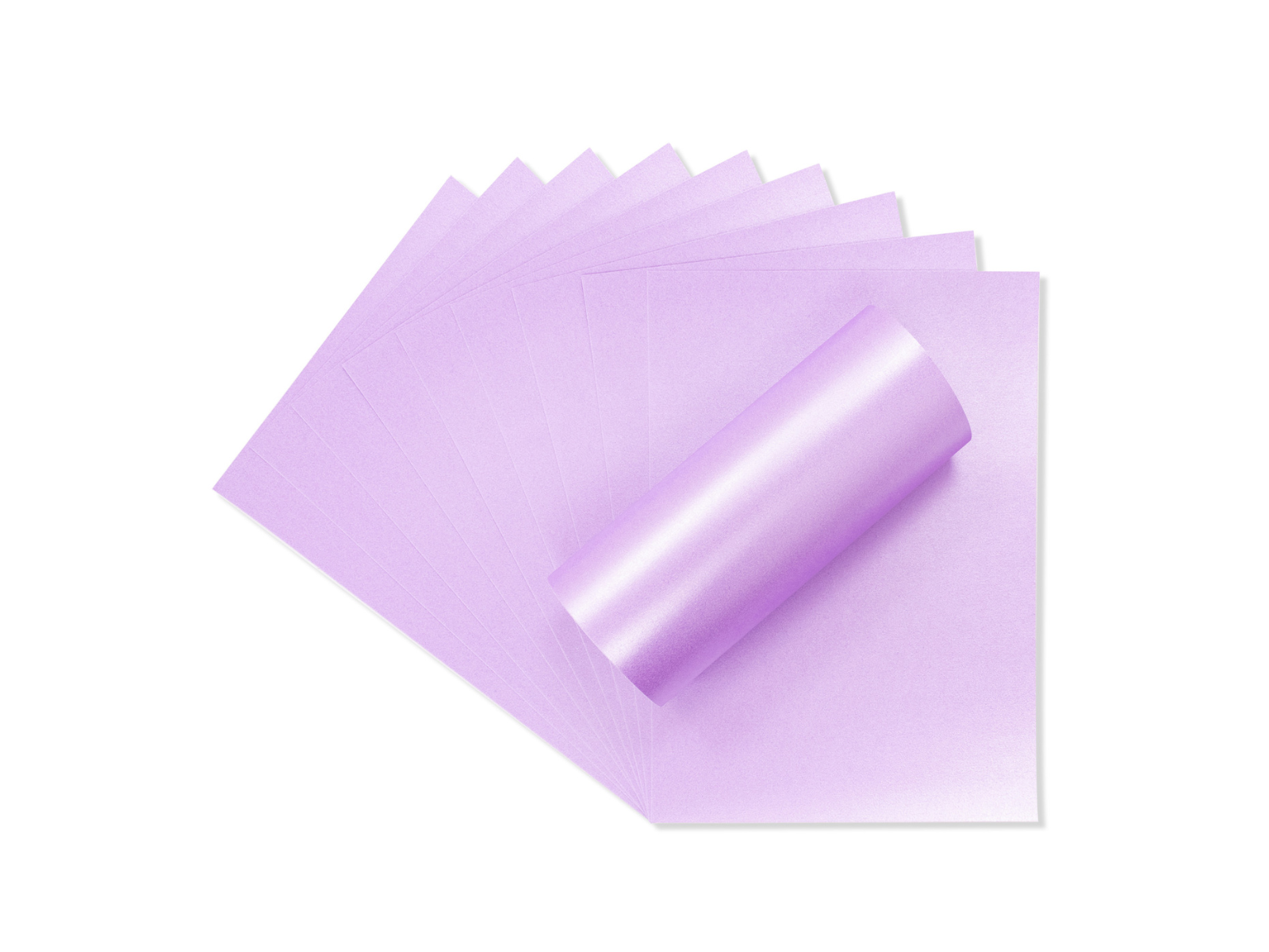 Crafter's Companion Centura Pearl Single Colour A4 10 Sheet Pack - Lilac