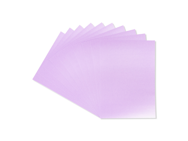 Crafter's Companion Centura Pearl Single Colour A4 10 Sheet Pack - Lilac