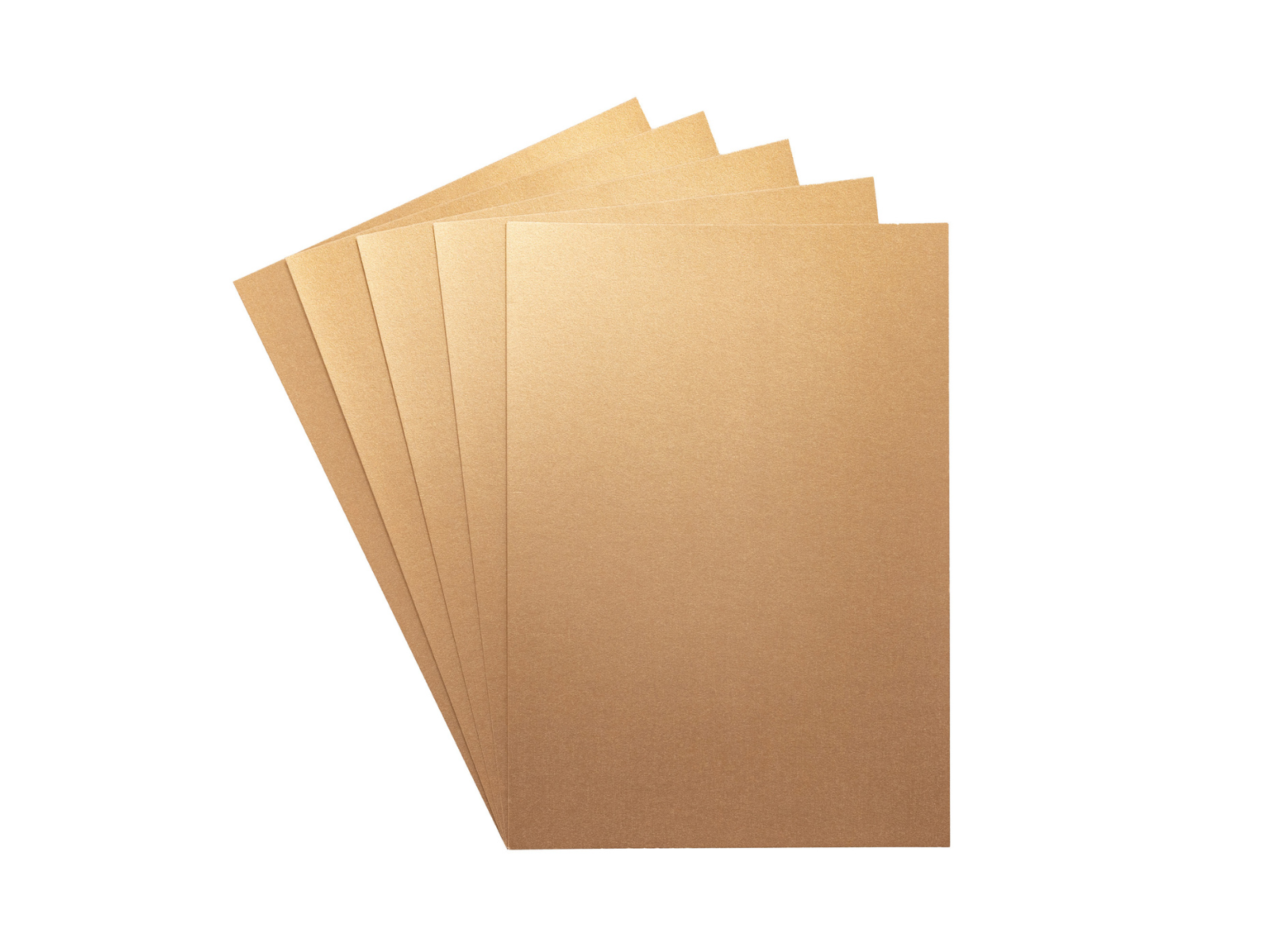 Crafter's Companion Centura Pearl Metallic A4 Single Colour 10 Sheet Pack - Bronze