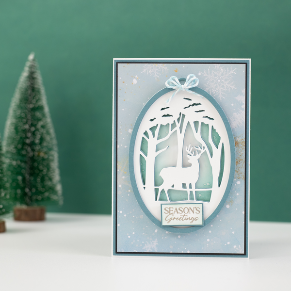 Crafters Companion Stamp and Die - Christmas Woodland