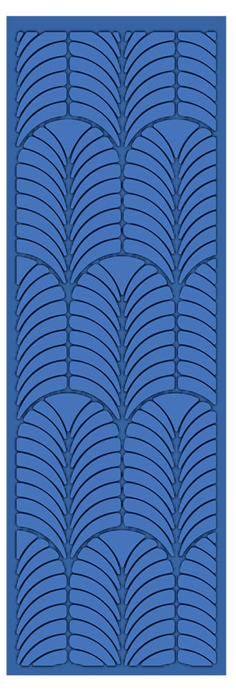 Gemini Frame Edge Embossing Folder & Die - Art Deco