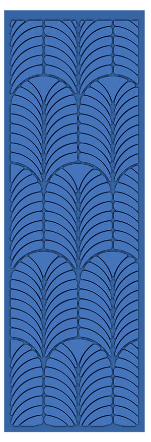 Gemini Frame Edge Embossing Folder & Die - Art Deco