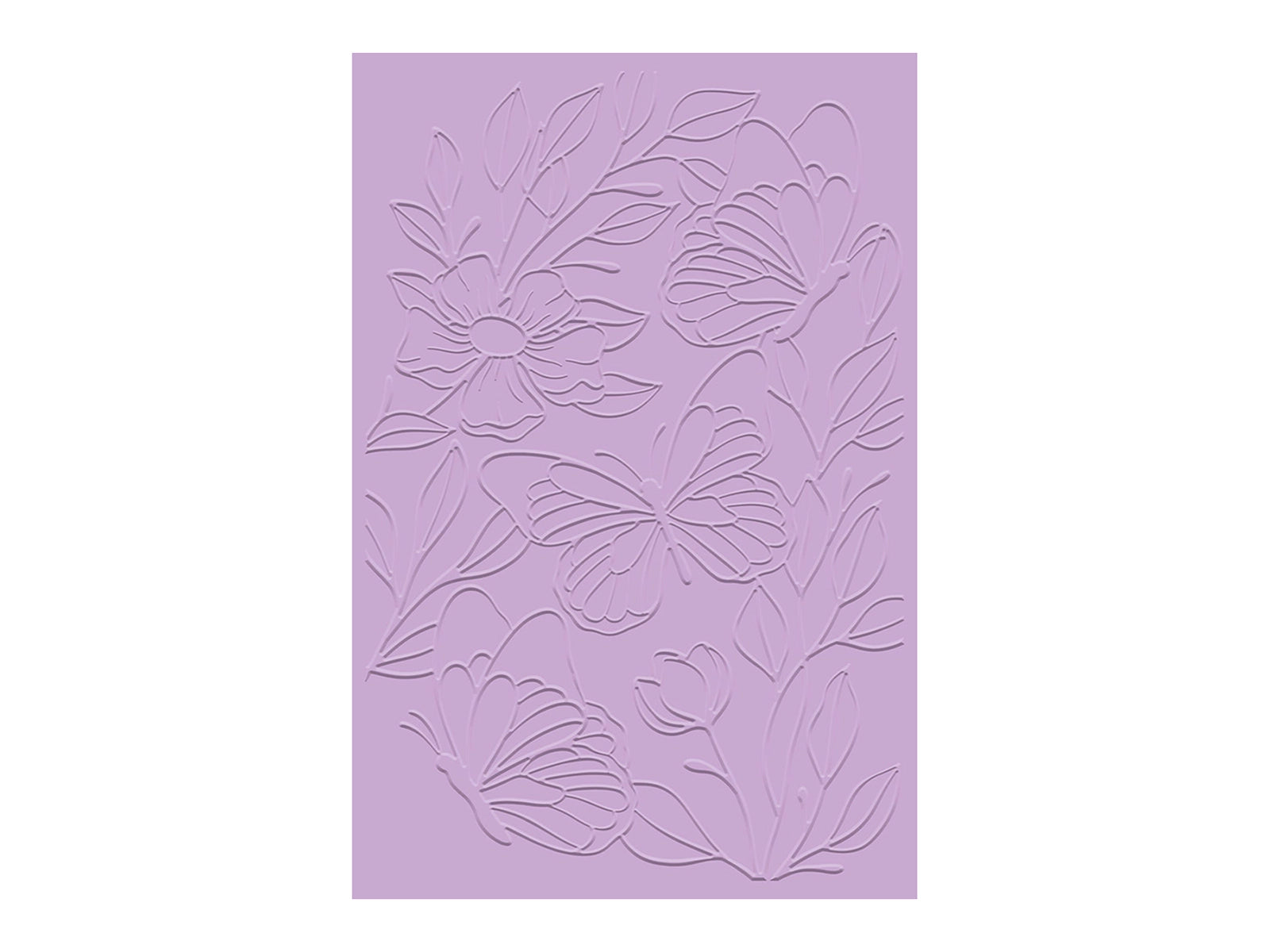 Gemini Illustrated Embossing Folder - Delightful Butterfly