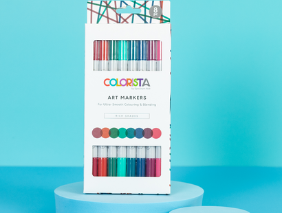 Colorista - Art Marker - Rich Shades 8pc