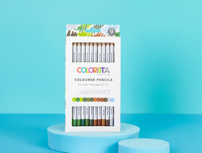 Colorista - Coloured Pencil - Natural Landscape 12pc