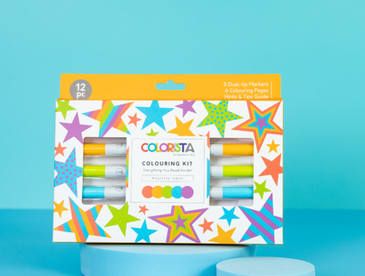 Colorista - Colouring Kit - Positive Vibes 12pc