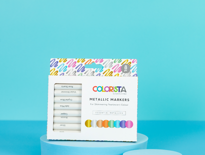 Colorista - Metallic Marker - Essential Metallics 8pc