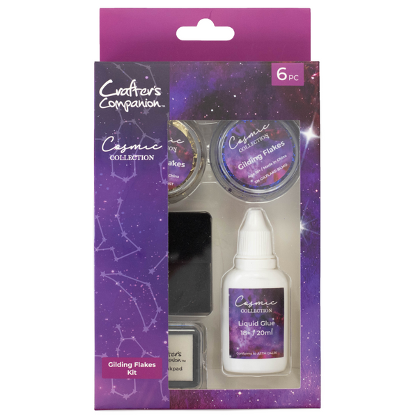 Cosmic Collection Gilding Flakes Kit (6 Piece)