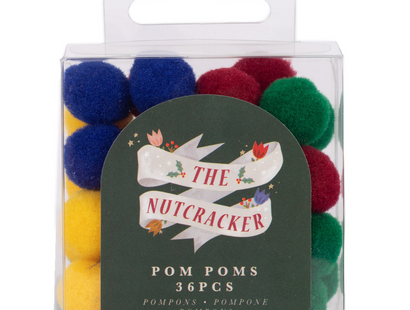 The Nutcraker Christmas Pom Poms - Violet Studio