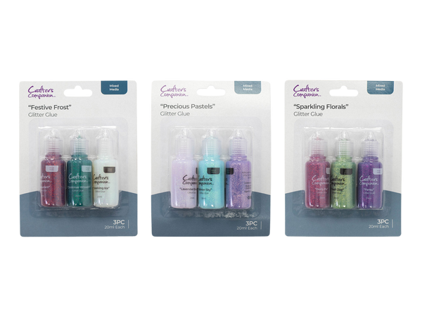 Crafter's Companion Glitter Glue Trio