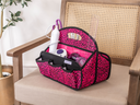 Crafter's Companion Portable Tote - Raspberry Cheetah