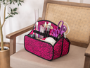 Crafter's Companion Portable Tote - Raspberry Cheetah