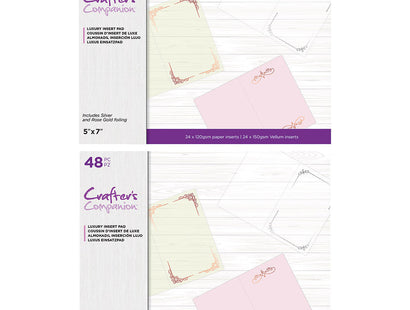 Crafter's Companion Card Insert Pad - 2pk