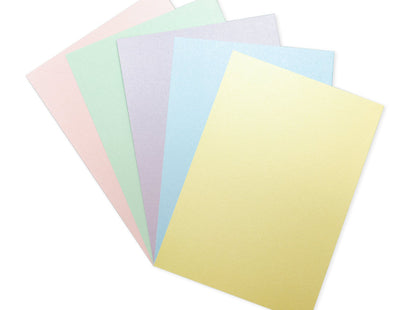 Crafter's Companion Centura Pearl Printable Card Pack - A4 Pastels