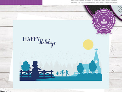 Crafter's Companion Photopolymer Stamp - Enjoy the Season