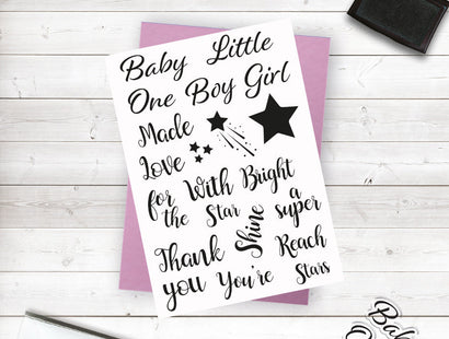 Crafter's Companion Photopolymer Stamp - Reach for the Stars