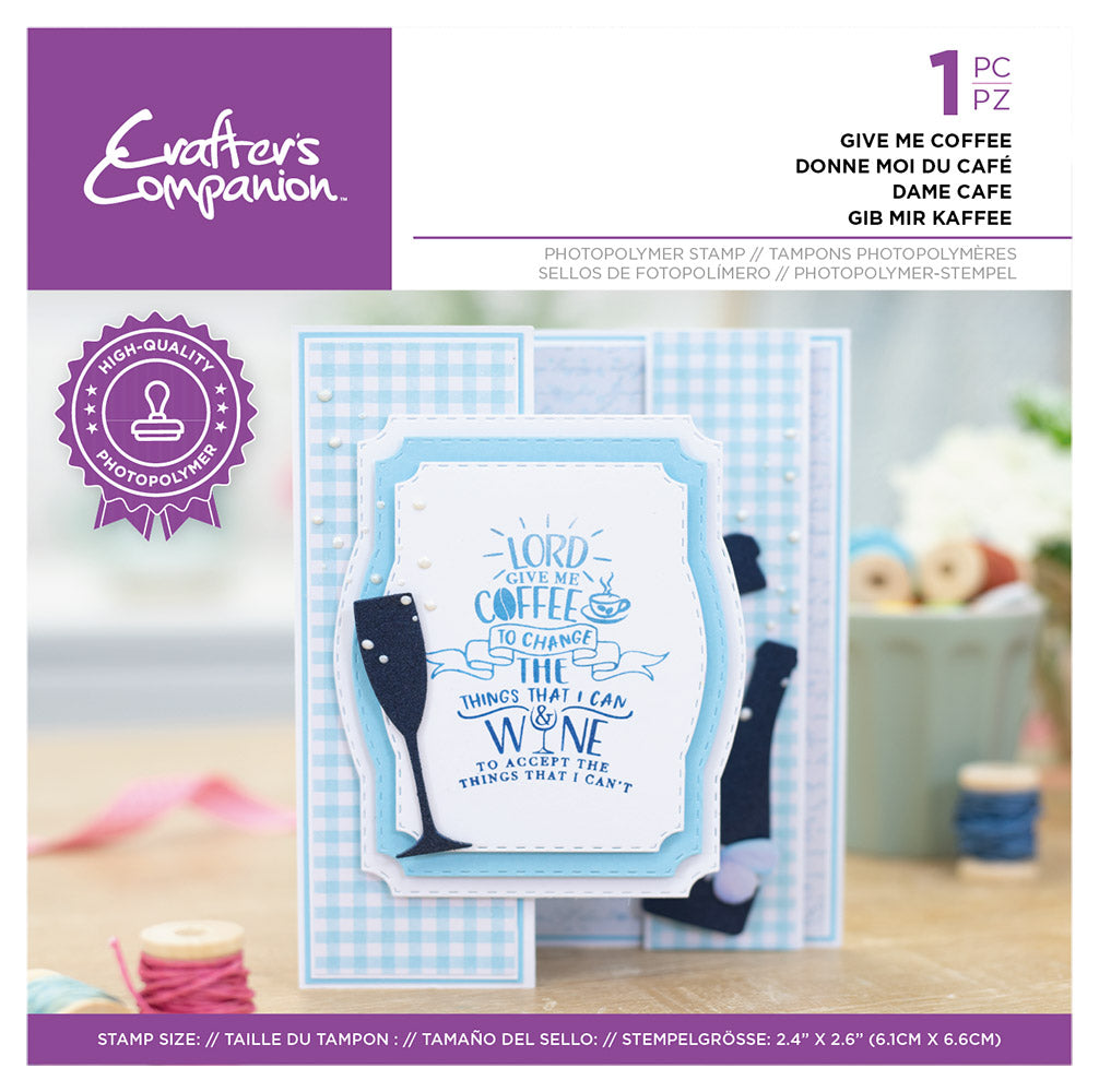 Crafter's Companion Quirky Sentiment Stamps Collection