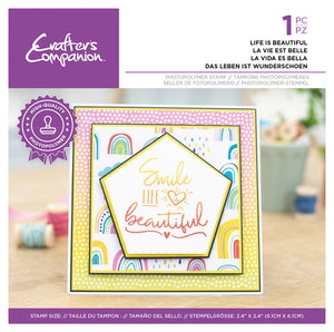 Crafter's Companion Quirky Sentiment Stamps Collection