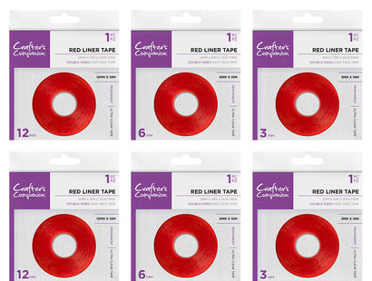 Crafter's Companion Red Liner Tape Collection