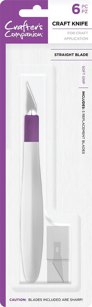 Crafter's Companion Softgrip Craft Knife - Straight