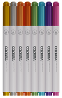 Colorista - Metallic Marker - Essential Metallics 8pc