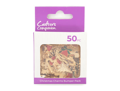 Christmas Crafting Charms Bumper Bundle - 50 Pack