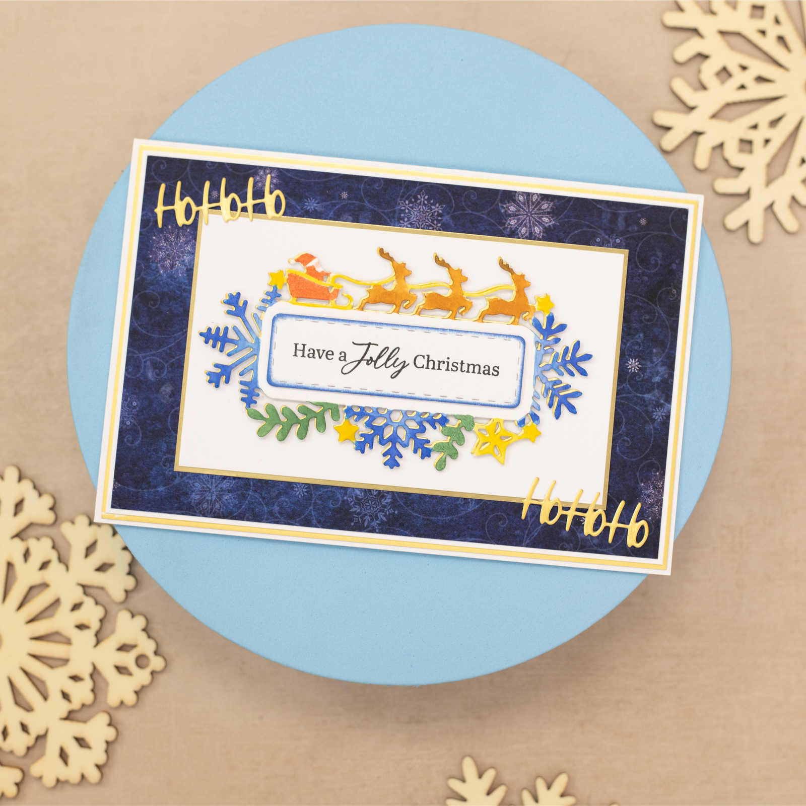 Crafter's Companion Stamp & Die - Sleigh Ride