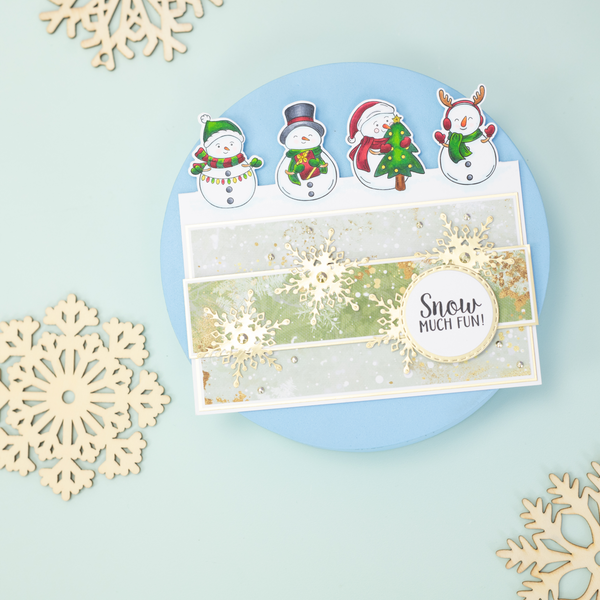 Jolly Snowman Stamp and Die Set