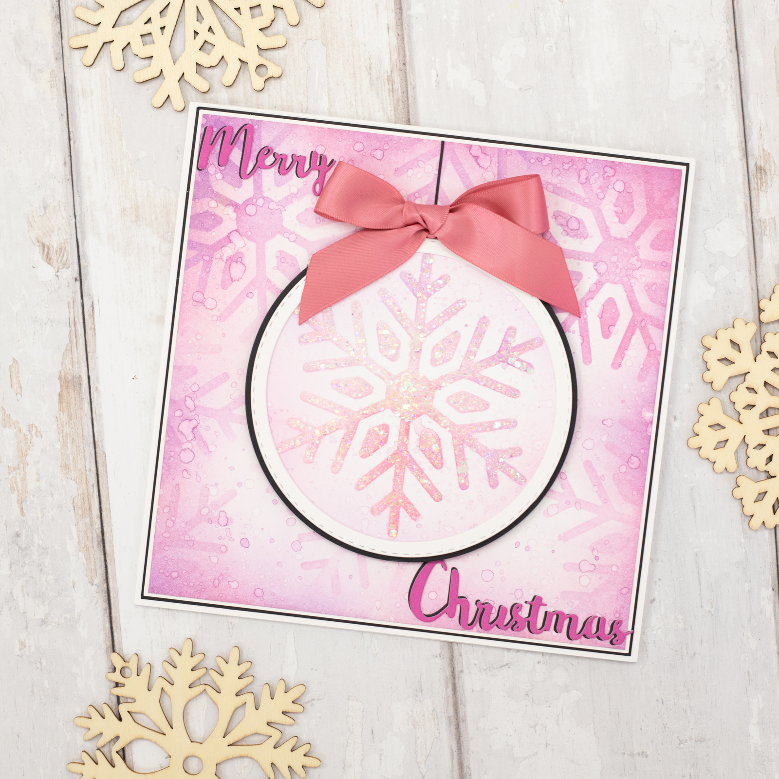 Crafter's Companion Stencil - White Christmas