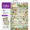 Crafter's Companion 12"x12" Paper Pad - Winter Berries