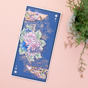 Sara Signature Floral Elegance Stamp & Die – Spring Bouquet