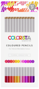 Colorista - Coloured Pencil - Floral Sensation 12pc