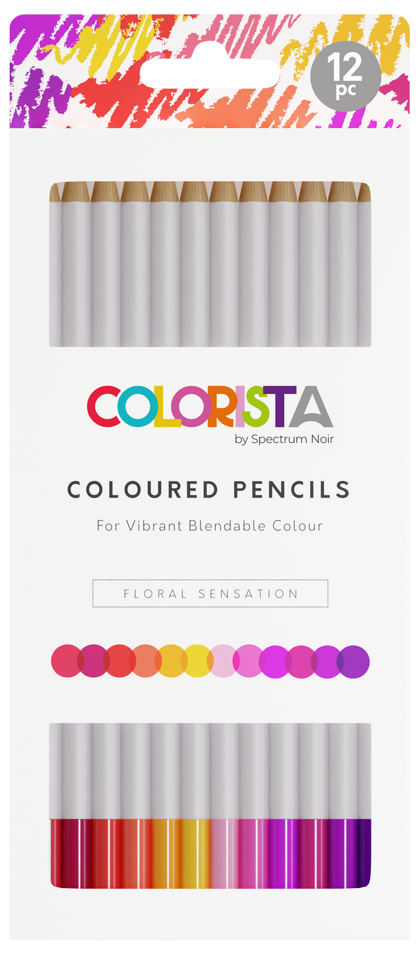 Colorista - Coloured Pencil - Floral Sensation 12pc