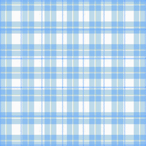 Crafter's Companion 12 x 12" Paper Pad - Blue Pastel Plaid