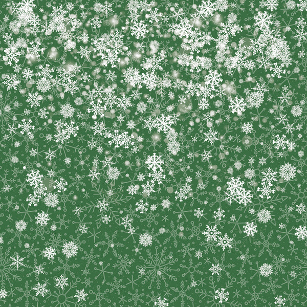 Crafter's Companion - 12 x 12 Paper Pad - Snowflake Swirls