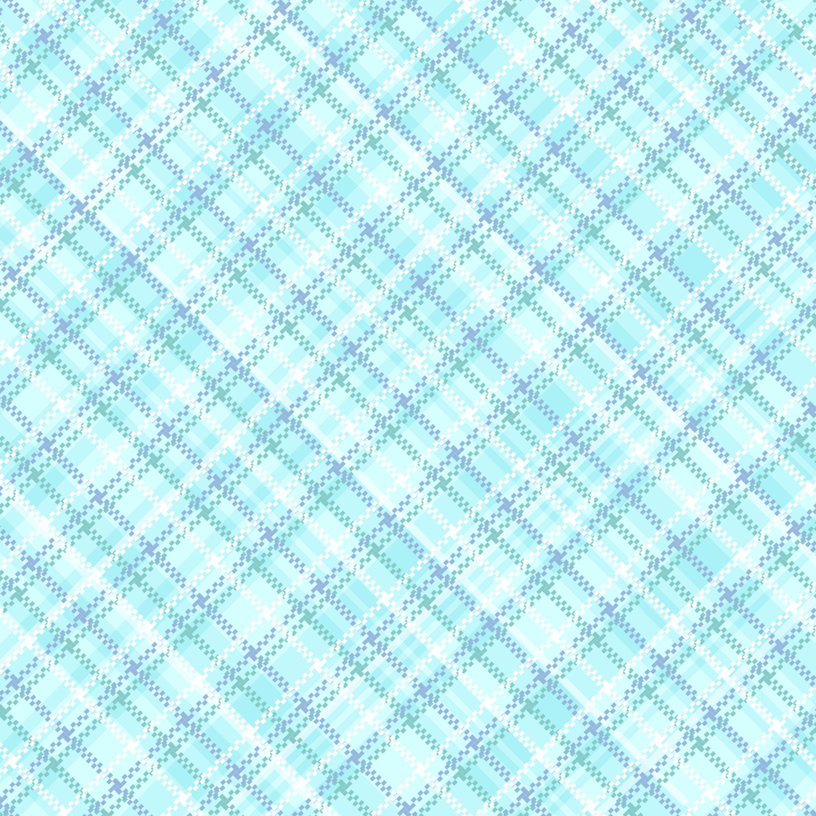 Crafter's Companion 12 x 12" Paper Pad - Blue Pastel Plaid