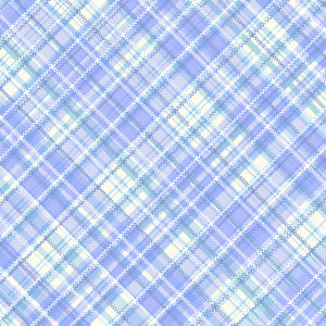 Crafter's Companion 12 x 12" Paper Pad - Blue Pastel Plaid